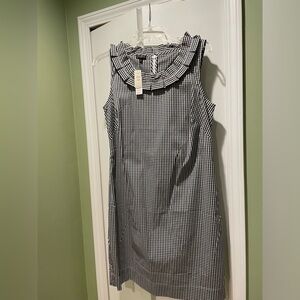 Talbots black and white check summer shift. Perfect for those steamy humid days